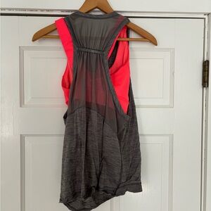 Lulu Lemon jog bra/tank top combo top. Sewn together